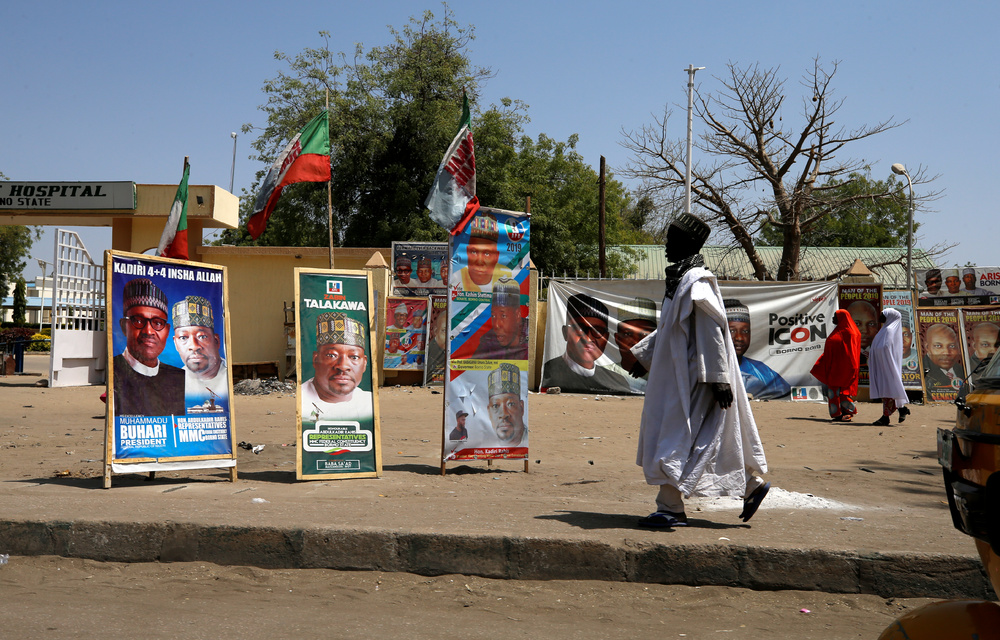 The chairman of the Independent National Electoral Commission