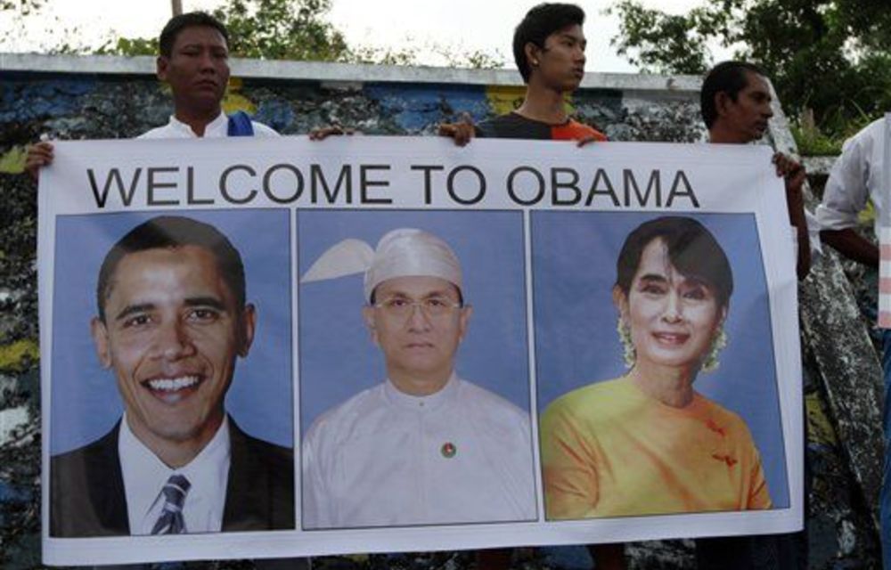 US President Barack Obama is making an historical visit to Burma.