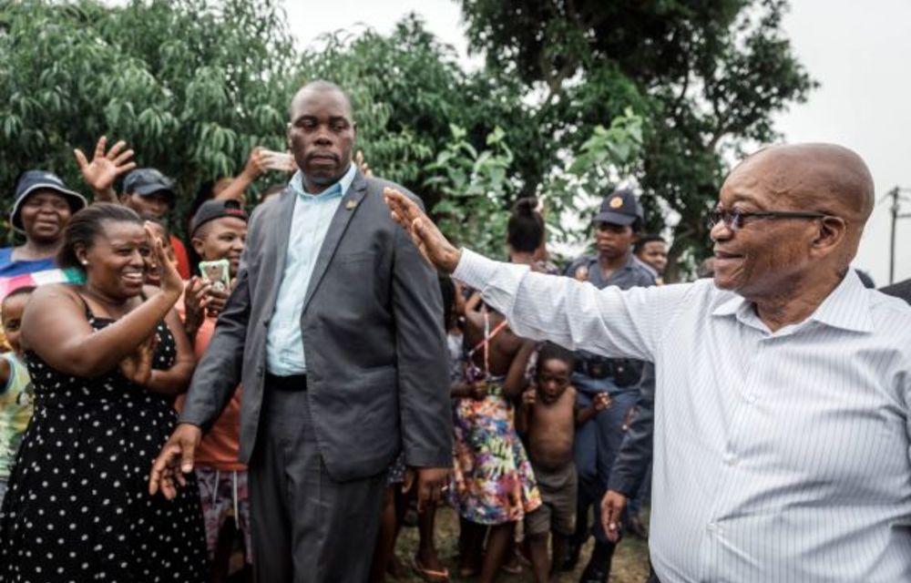 ANC provincial elections head Super Zuma said that onlookers were happy to see former president Jacob Zuma during a campaign walkabout in KwaZulu-Natal.