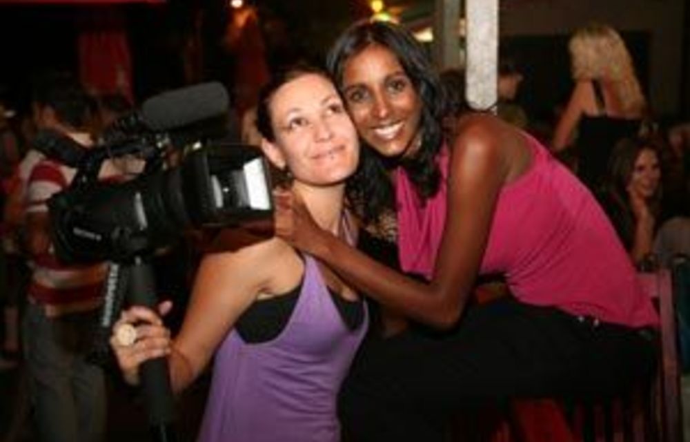 Lauren and Verashni on tour