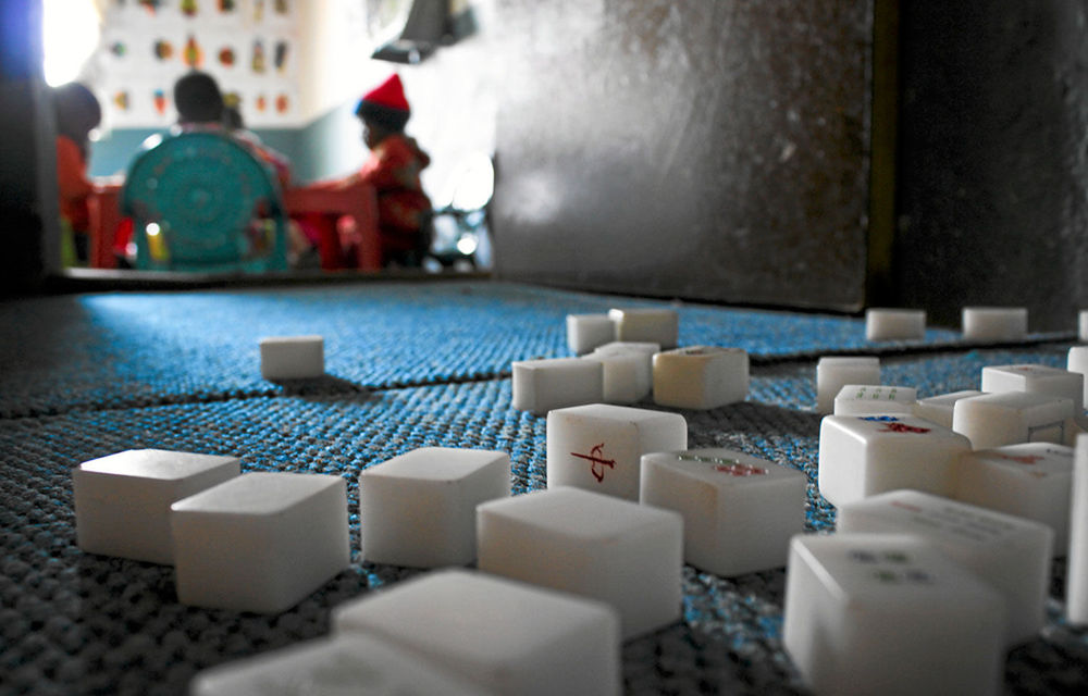 Many children miss out on playing with blocks