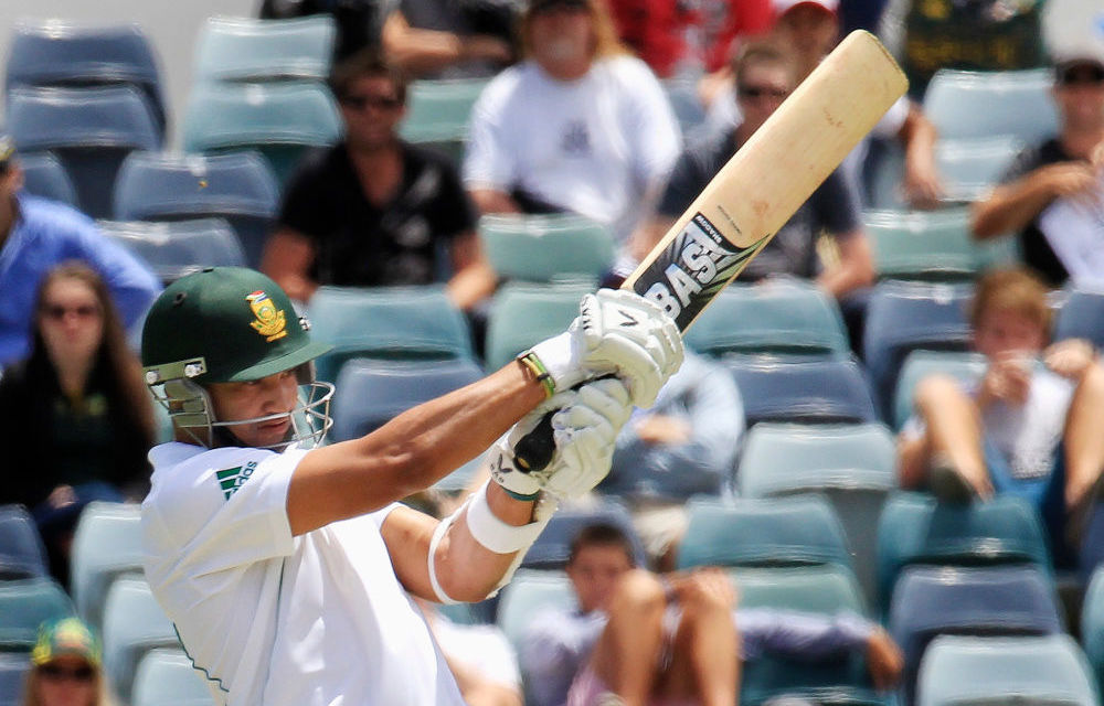 South African batsman Alviro Petersen.