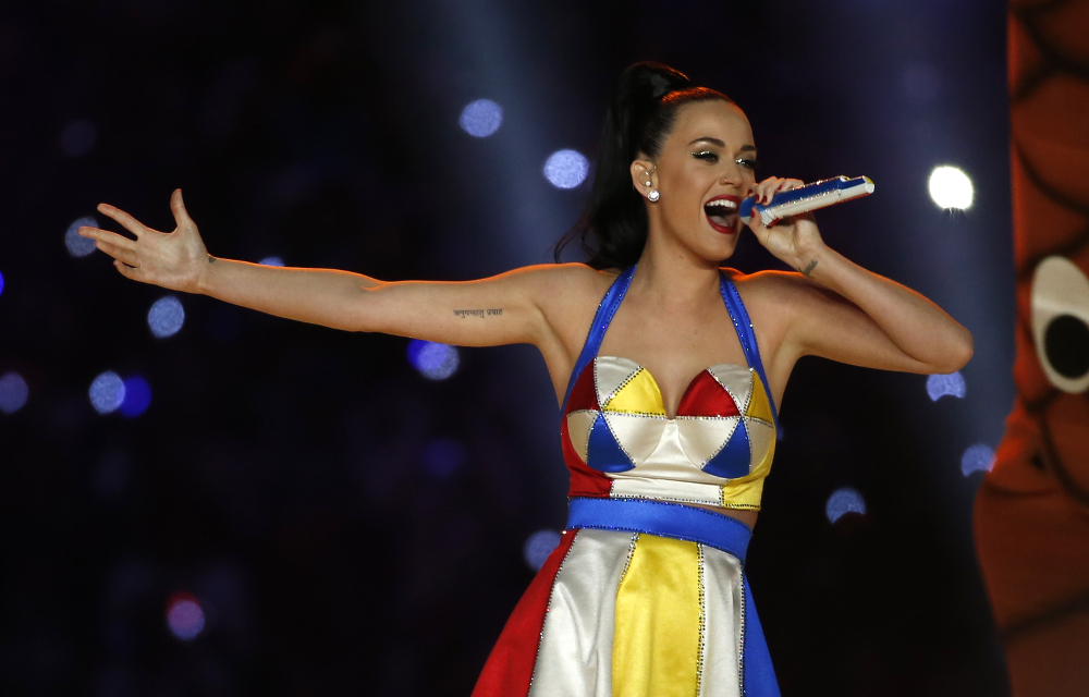 Katy Perry pulled in $135 million in the past year to be the world's top-grossing musician.