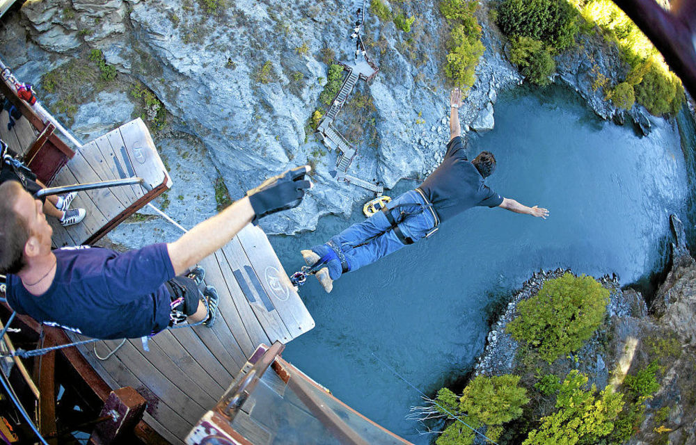 Leap of faith: The Kawarau Bridge in New Zealand is where it all began.