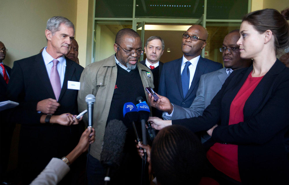 ANC secretary-general Gwede Mantashe.