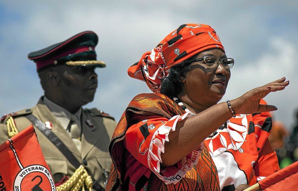 Malawi's President Joyce Banda has wrapped up her election campaigning.