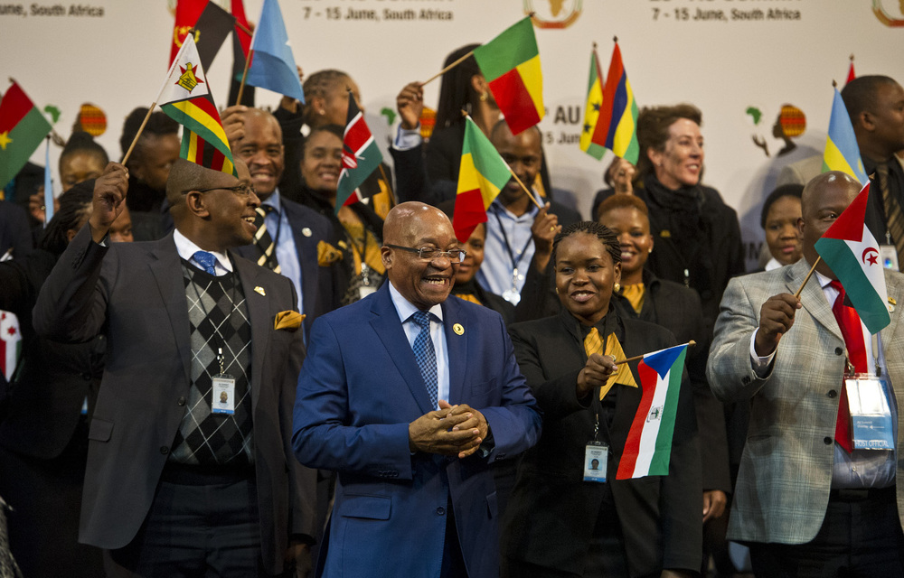 Zuma accused European countries of destabilising 'that part of the world' and then not wanting to accept refugees.