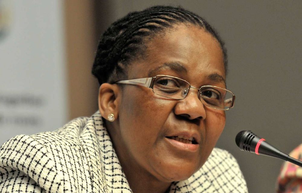 Energy Minister Dipuo Peters.