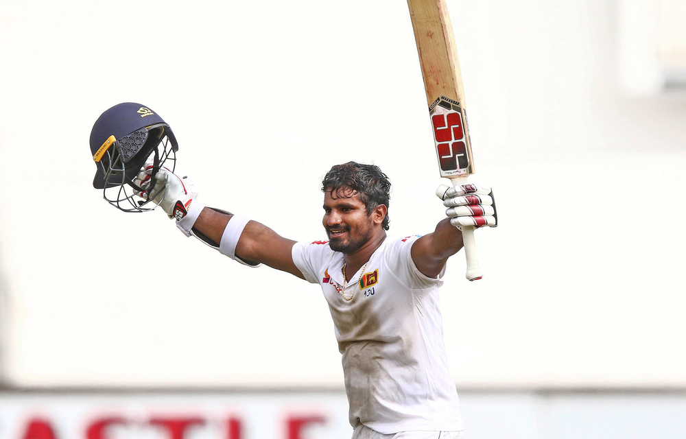 Sri Lanka's Kusal Perera.