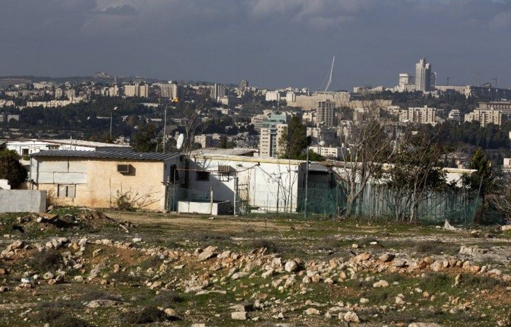 The Givat Hamatos settlement.