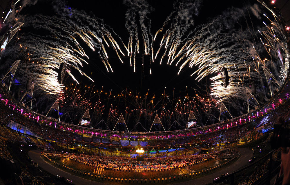 Filmmaker Danny Boyle turned the Olympic Stadium into a jukebox