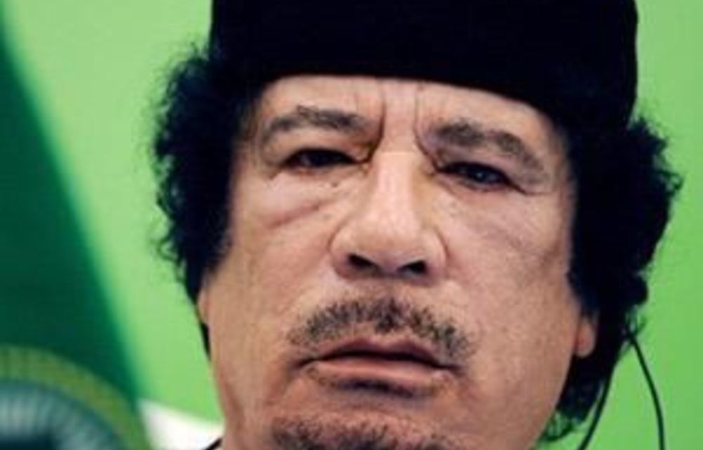 Gaddafi Fighting 'side By Side With The Warriors'