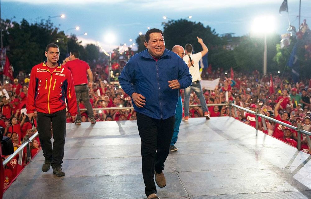 Venezuela President Hugo Chavez