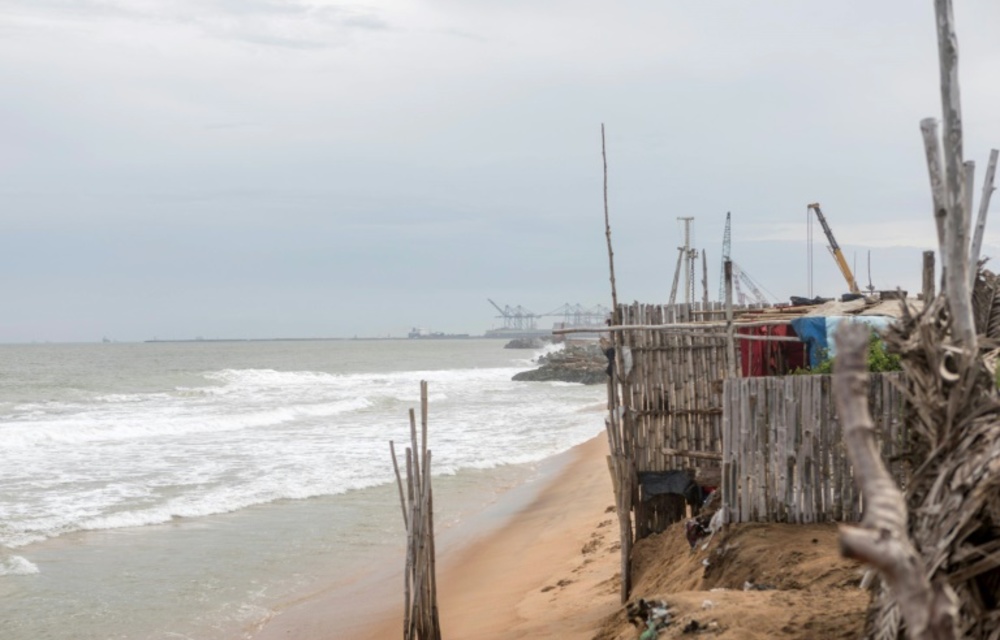 In the beachfront village of Agbekope on Togo's shore