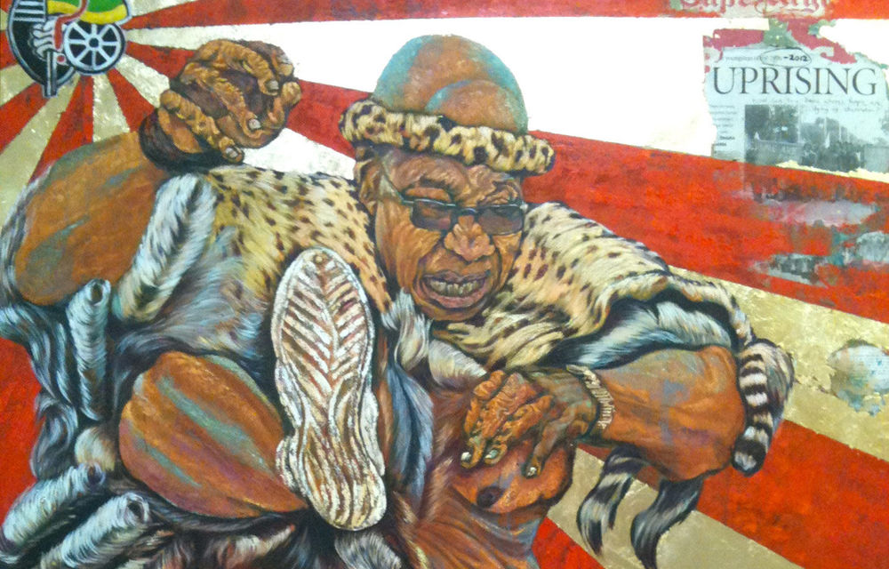 New painting gives Zuma’s privates another airing