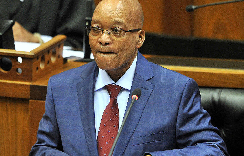 President Jacob Zuma.