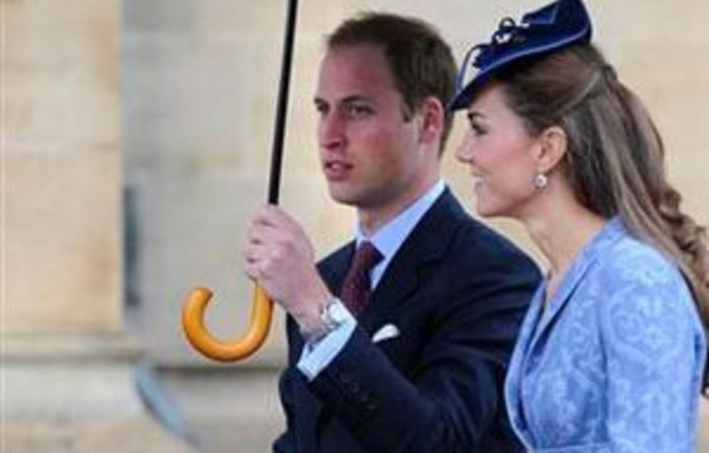 William And Catherine In Canada For Princess Debut