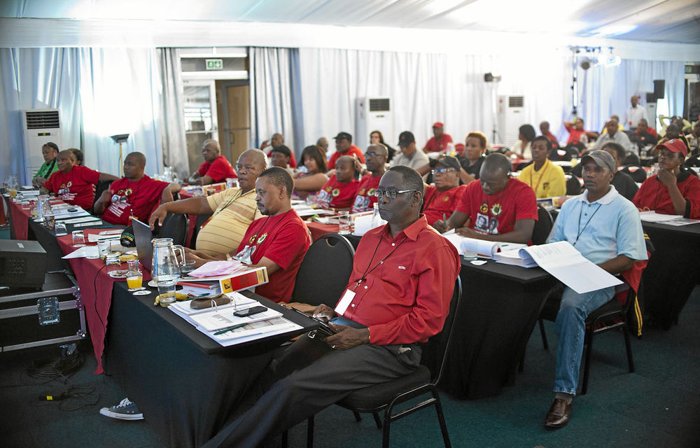 Cosatu's suspended general secretary Zwelinzima Vavi.