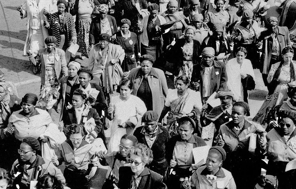 ​On this day in 1956 around 20 000 women participated in a national march to protest against pass law legislation