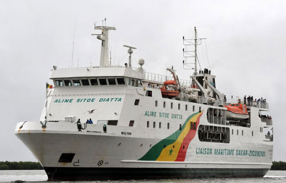 The Aline Sitoe Diatta was put to sea to replace the Joola