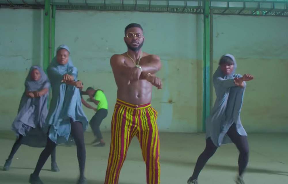 Scenes from Falz's remake of 'This is America' titled 'This is Nigeria'