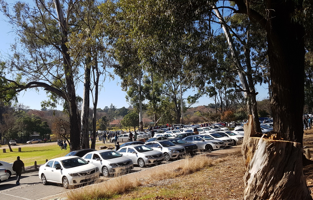 A mass meeting of Uber and Taxify drivers took place at Zoo Lake in Johannesburg on Monday