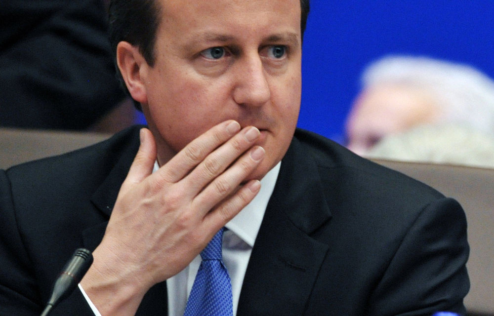 British Prime Minister David Cameron.