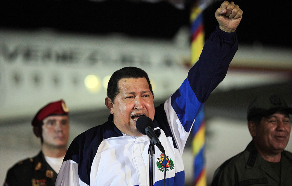 It has all been a hoax by the imperialists and global far right, says Venezuelan president Hugio Chavez.