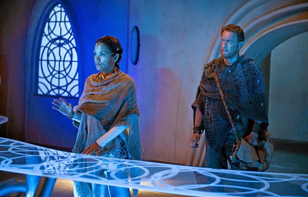 The future of knitwear: Halle Berry and Tom Hanks in Cloud Atlas.