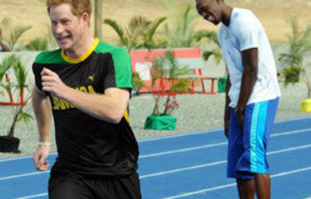 Prince Harry and the Bolt of lightning