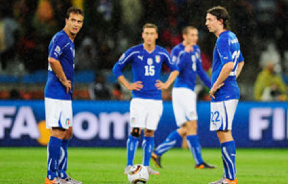 Italy Stutter In Cup Opener