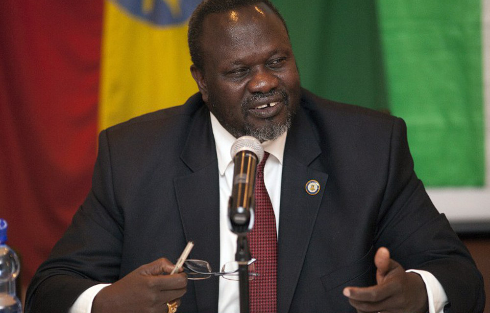 Riek Machar.