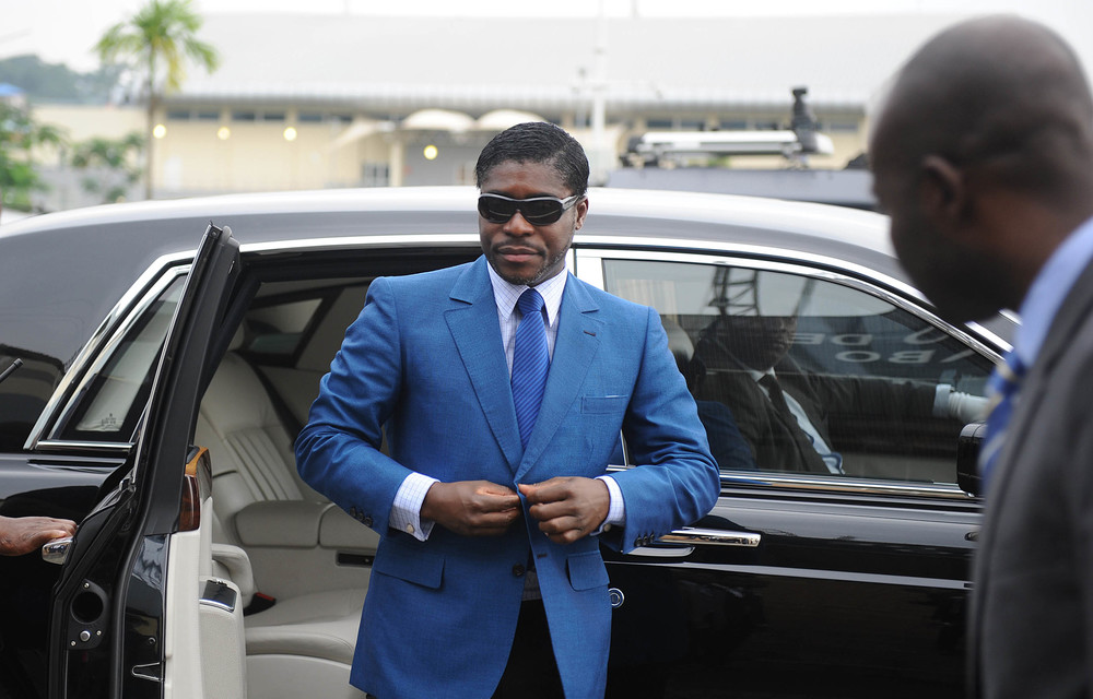 Hustler: Vice-president Teodorin Obiang — the son of Equatorial Guinea’s president Teodoro Obiang — flaunts his lavish lifestyle despite the extreme poverty faced by many in his country.