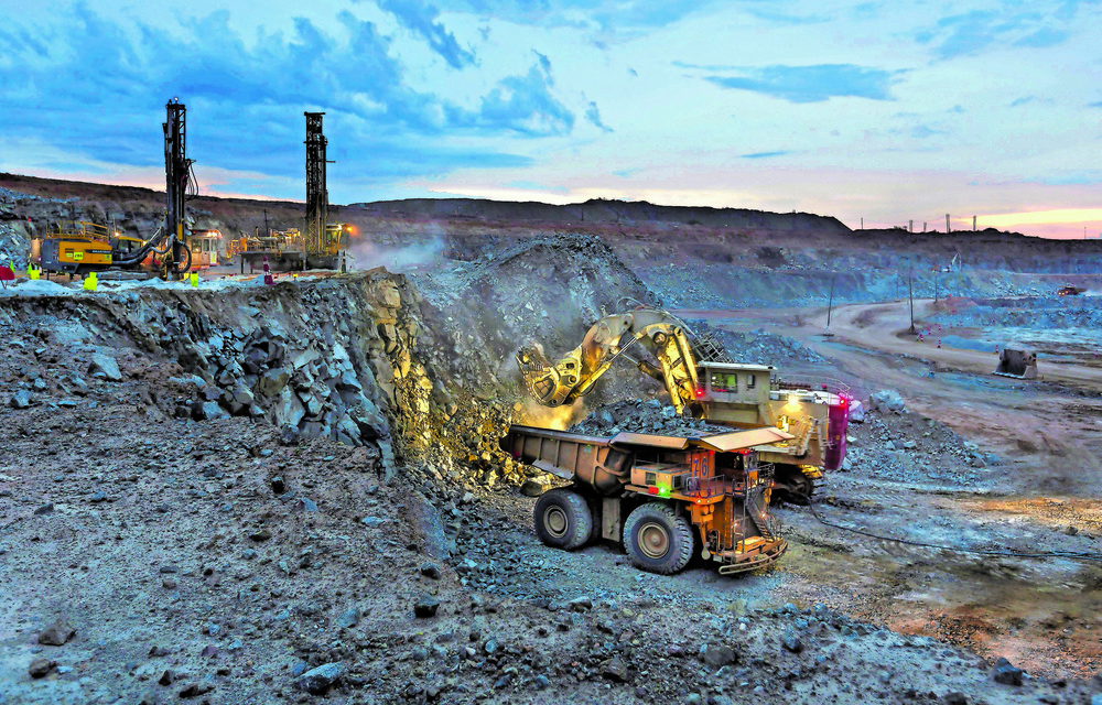 There are huge tensions between the government and the mining industry