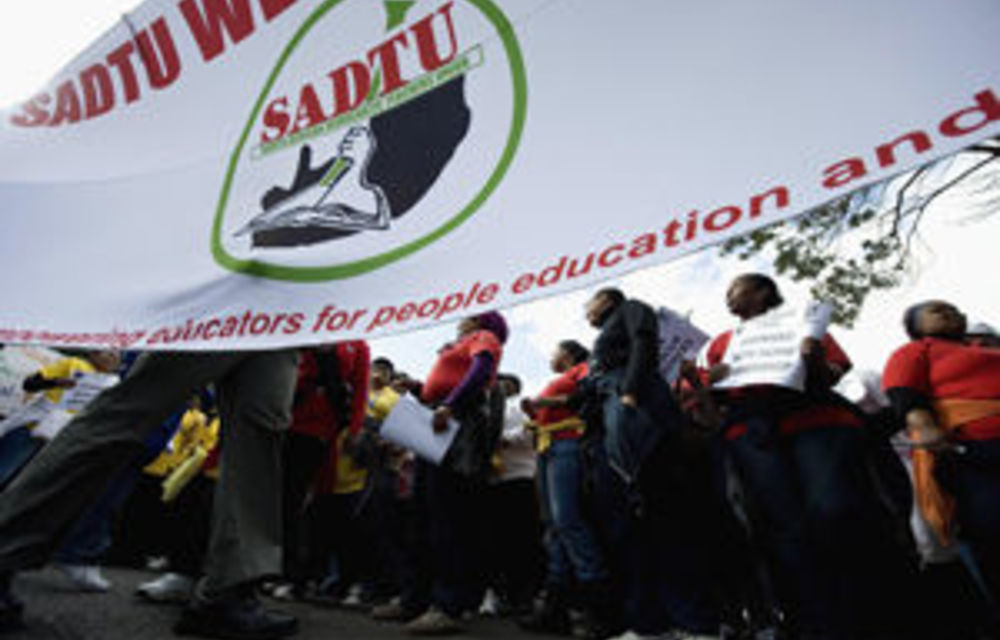 ‘Union lords’, not idealists, running show at Sadtu