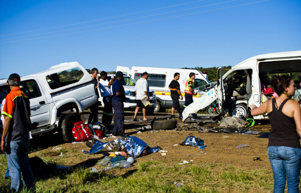 The Moloto Road is notorious for fatal crashes like this one in April