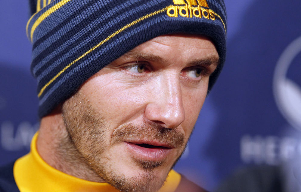 David Beckham will play his final soccer game for the Galaxy in the MLS Cup next month.