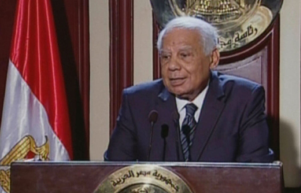 Egypt’s prime minister, Cabinet resign