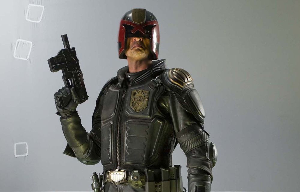 Suits you: Karl Urban in Dredd.