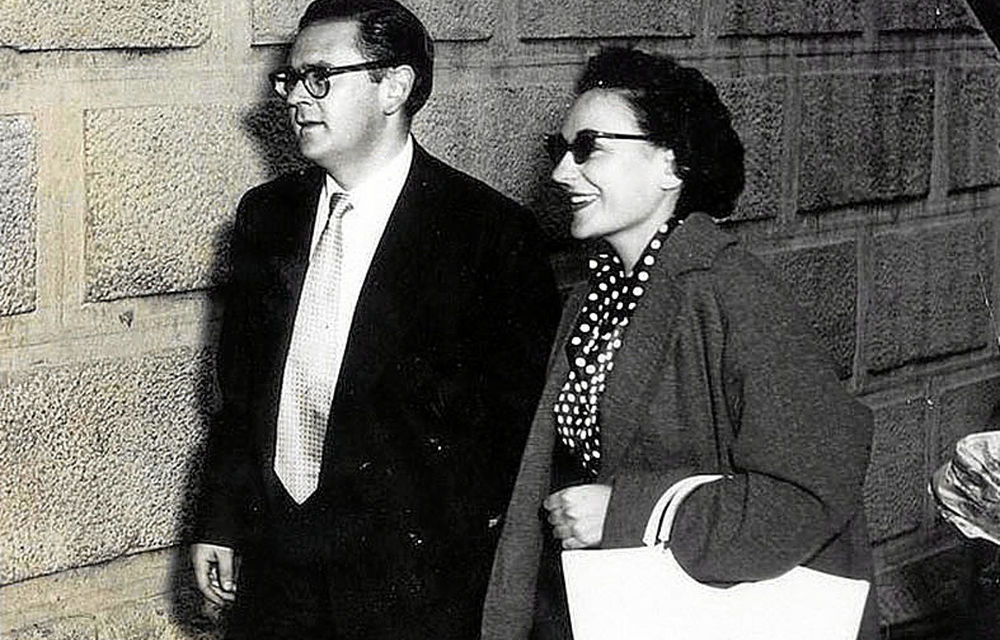 Liberation struggle icon with husband Joe Slovo