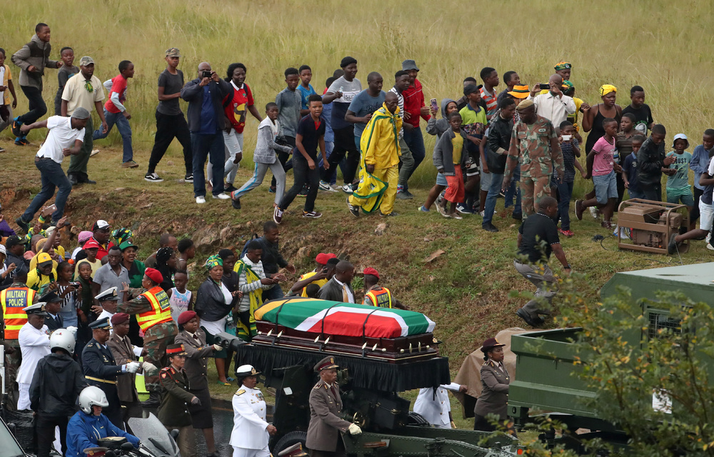 Soweto waves goodbye to Mam Winnie, the warrior