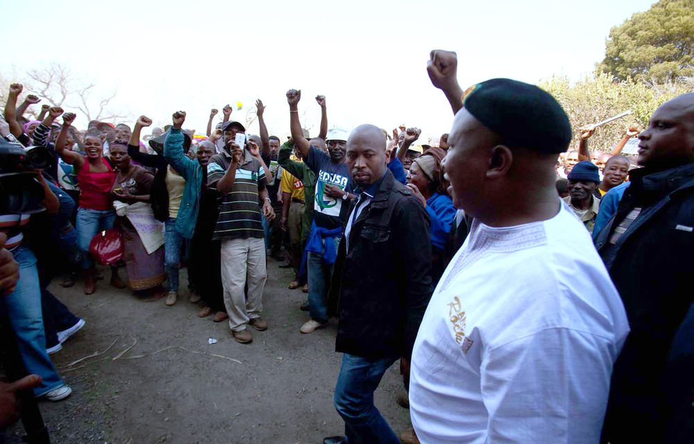 Solidarity has laid charges against Julius Malema for remarks made to mineworkers.