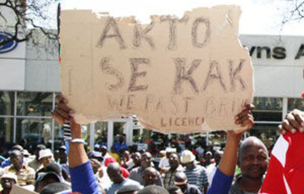 Slow start to Pretoria taxi protest