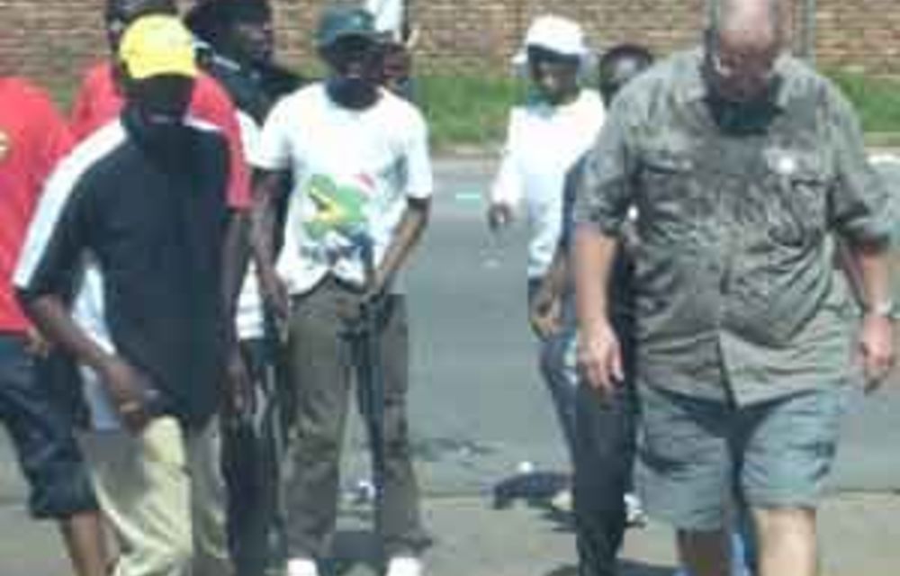 Man Attacked During Samwu Strike