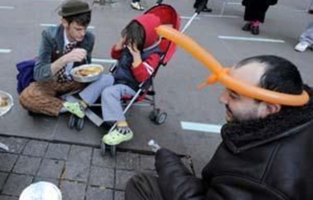 Occupy Wall Street Protesters Give Thanks