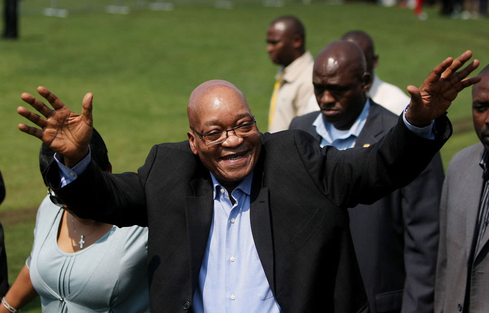 Rand remains steady as Zuma closes in on re-election