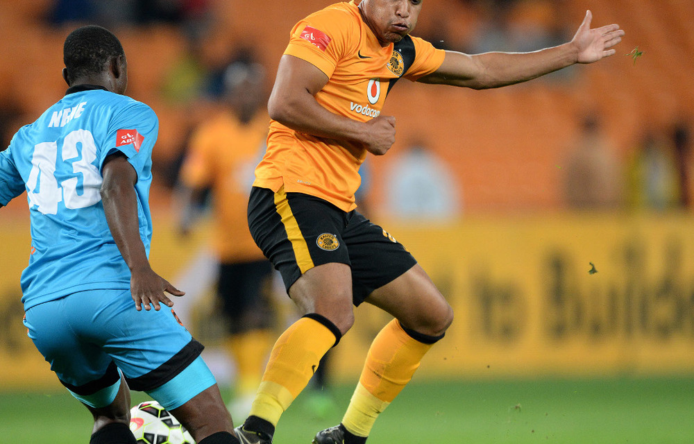 Matthew Rusike of Chiefs during the Absa Premiership match between Kaizer Chiefs and Polokwane City.