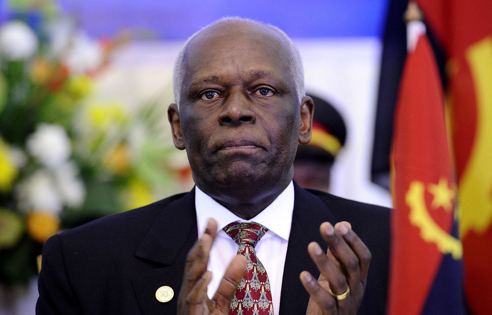 Angola's President José Eduardo dos Santos.