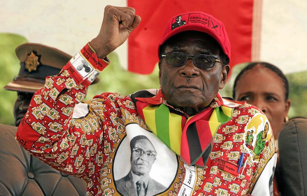 The tailored gait of Mugabe’s march