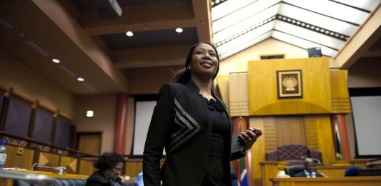 Deputy ­Communications Minister Stella Ndabeni-Abrahams.